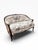 Victorian French Louis XV Style Carved Walnut Settee Newly Upholstered in Tropical Botanical Cotton For Sale - Image 3 of 12