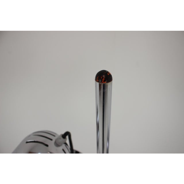 Metal Mid-Century Floor Lamp by Stanislav Indra, 1970s For Sale - Image 7 of 10