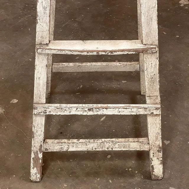 Antique Swedish Rustic Painted Sculptor's Pedestal For Sale - Image 11 of 13