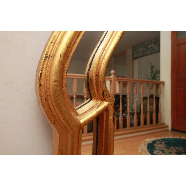 Hollywood Regency "Windsor Art" Decorative Arched Gold ...