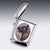 1900 - 1909 Antique 20th Century Edwardian Silver Vesta Case with Enamel Detailing, 1903 For Sale - Image 5 of 12