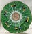 Green Set of 4 Antique Chinese Export Porcelain Famille Verte” Boc Choy Leaf” 6”plates For Sale - Image 8 of 12