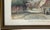 Beige Vintage Framed European Market Street Scene Print by Henry Van Den Bogaard For Sale - Image 8 of 10