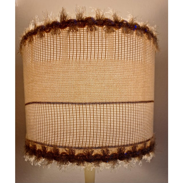 Vintage Floor Lamp with Handmade Fabric Shade from Lamplove, 1960s For Sale - Image 9 of 11