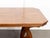 Brown Modern Walnut Octagonal Extending Dining Table For Sale - Image 8 of 17