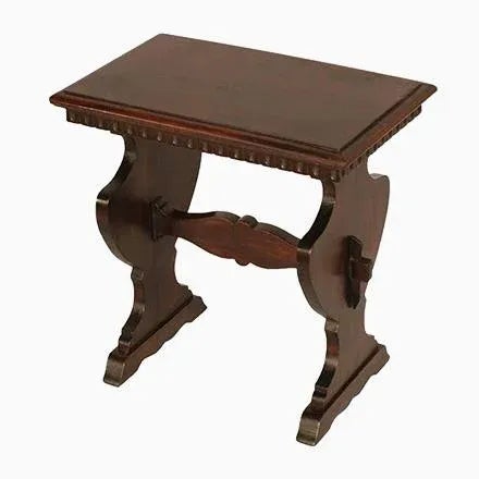 Set of Antique Tuscan Renaissance Stools For Sale - Image 5 of 5