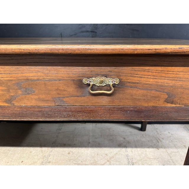 Antique French Console Table in Chestnut, 1800 For Sale - Image 6 of 18