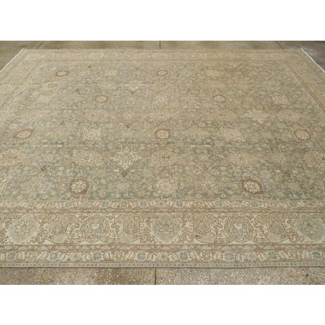 Galerie Shabab Collection Early 20th Century Persian Tabriz Carpet For Sale In New York - Image 6 of 10
