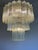 Scenographic Italian Hand-Made Flush Mount With Old-Crystal “Tronchi” Murano Glass For Sale - Image 6 of 7