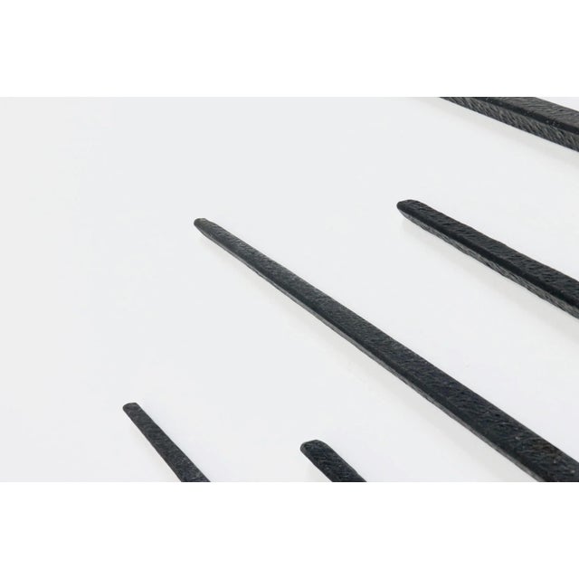 Metal Large Brutalist Wall Sculpture, 1970s For Sale - Image 7 of 12