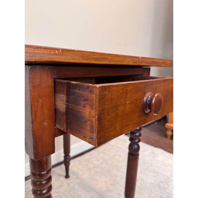 18th Century Early American Side Table For Sale - Image 10 of 10