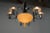 Large Art Deco 7-Flamming Chandelier, 1930s For Sale - Image 3 of 10