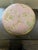 1960s Pink Footstool in Gold Leaf Stool Small Chair For Sale - Image 4 of 9