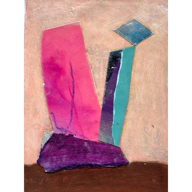 2020s "Free Woman 3" Original Mixed-Media Collage on Paper by Zac Woodiel For Sale - Image 5 of 9