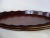 Early 19th Century Large George III Oval Mahogany Tray With Fluted Edge For Sale - Image 5 of 11