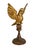Rustic European Vintage European Carved Wood Dove the Holy Spirit Sculpture on Finial 10.75" H For Sale - Image 3 of 8