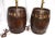 Pair of Vintage Authentic Scotch Liquor Barrel Lamps With Shades For Sale - Image 4 of 8