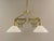 Art Deco Viennese Brass Hanging Lamp, 1920s For Sale - Image 13 of 18