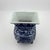 Chinese Antique Chinese Blue and White Floral & Dragon Zun Vase For Sale - Image 3 of 6