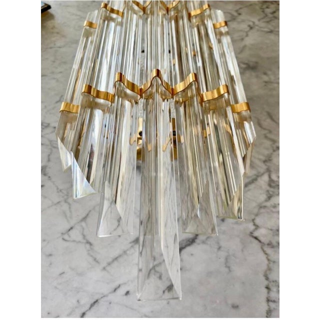 1980s Vintage Italian Wall Light in Glass from Venini, 1980 For Sale - Image 5 of 8