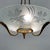 Art Deco Frosted Glass & Brass Chandelier, Sweden, 1930s For Sale - Image 11 of 17