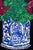 Lara Lee Meintjes Pink Cyclamen Plant in Blue-And-White Delft Lion Planter Original Fauvist Painting For Sale - Image 4 of 5