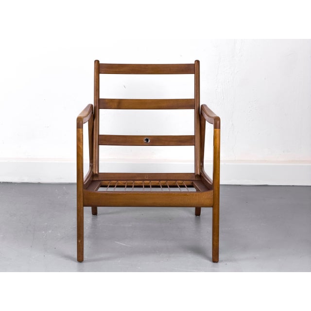 Danish Model FD-109 Lounge Chair by Ole Wanscher for France & Daverkosen, 1950s For Sale - Image 15 of 18