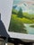 1990s Mountains and Creek Landscape Painting on Canvas, Signed by Artist For Sale - Image 4 of 9
