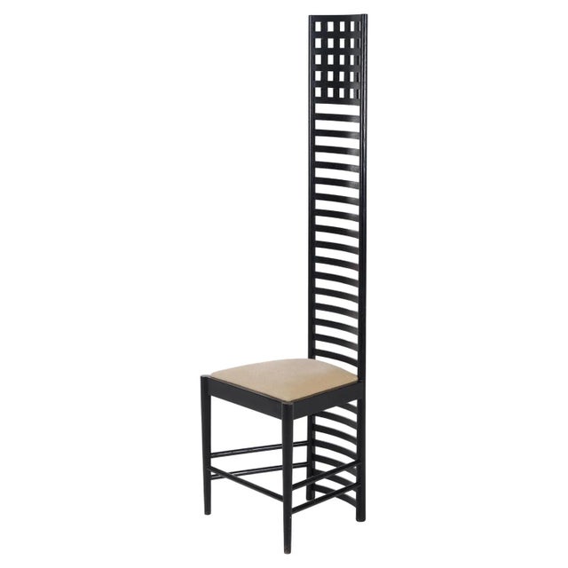 Hill House Chair attributed to Charles Rennie Mackintosh, 1970s For Sale - Image 11 of 11