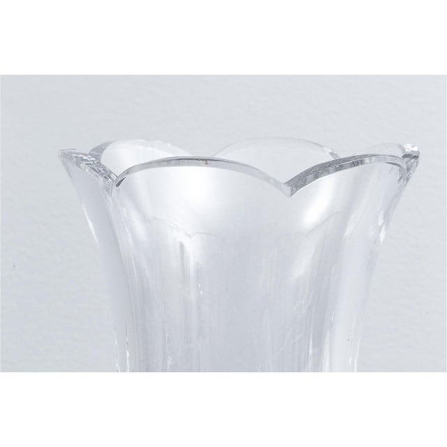 Hollywood Regency Vintage 1960s Waterford Crysta Electric Hurricane Lamp – Inishturk Pattern For Sale - Image 3 of 7