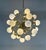Mid-Century Modern Murano Glass and Brass Sputnik Chandelier, 2000s For Sale - Image 4 of 15