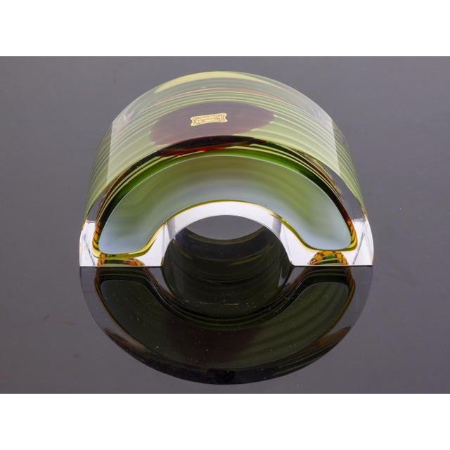 Vintage Czechoslovakian Bowl by Egermann, 1970s For Sale - Image 6 of 9