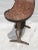 French Marble Top Kidney Shaped Side Table For Sale - Image 4 of 6
