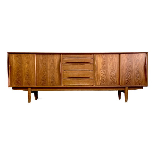 Arne Vodder for Skovby 7738 Mid Century Danish Modern Teak Credenza For Sale