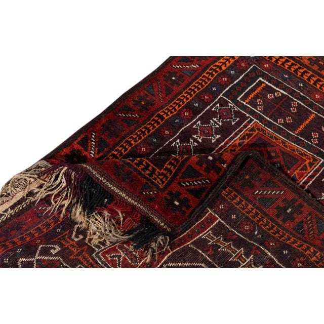 Traditional Vintage Persian Scatter Rug, 3'1" X 4'8" For Sale - Image 3 of 9