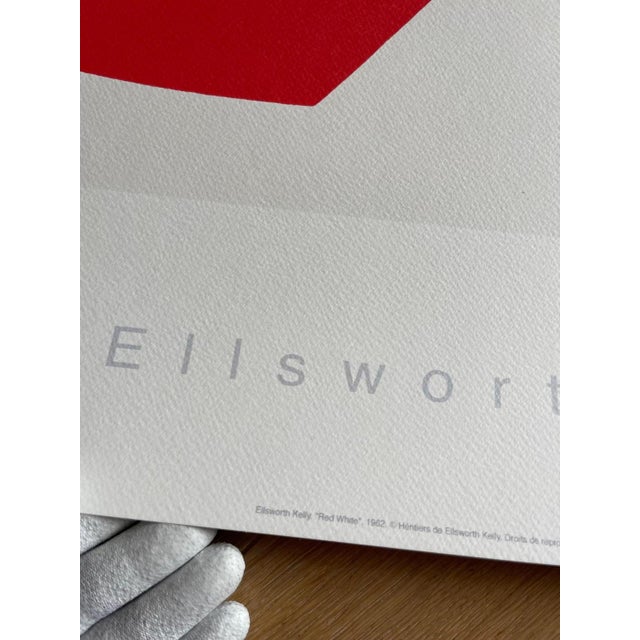 Ellsworth Kelly, Red White, 1962, Print For Sale - Image 4 of 9