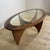 Mid-Century Oval Astro Coffee Table in Teak and Glass from G-Plan For Sale - Image 9 of 10