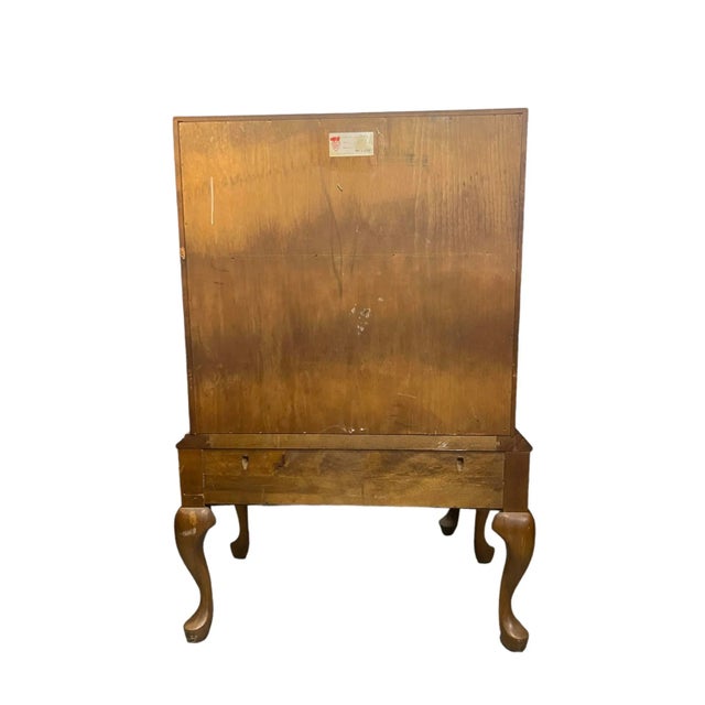 1970s Maddox Colonial Williamsburg Petite Secretary For Sale - Image 6 of 8