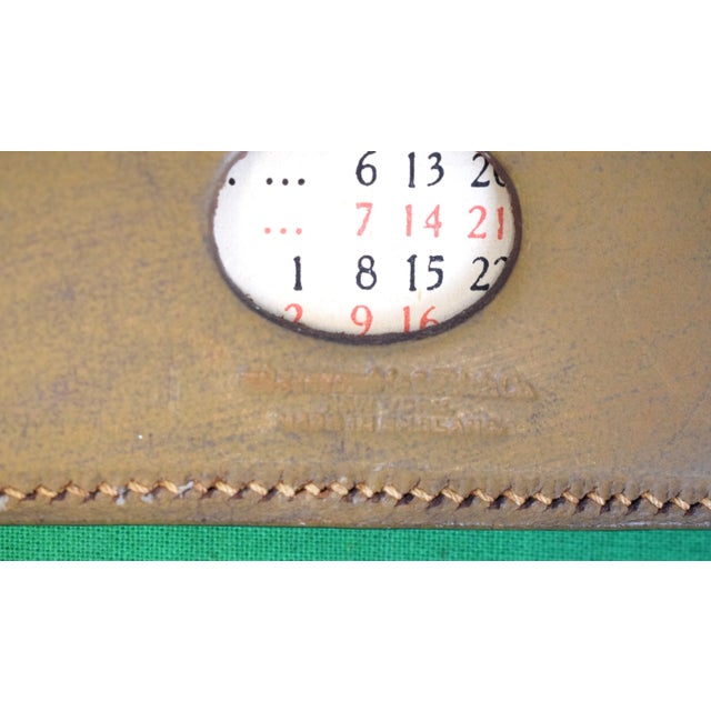 Mid 20th Century Abercrombie & Fitch Stirrup Perpetual Calendar Made in England For Sale - Image 5 of 5