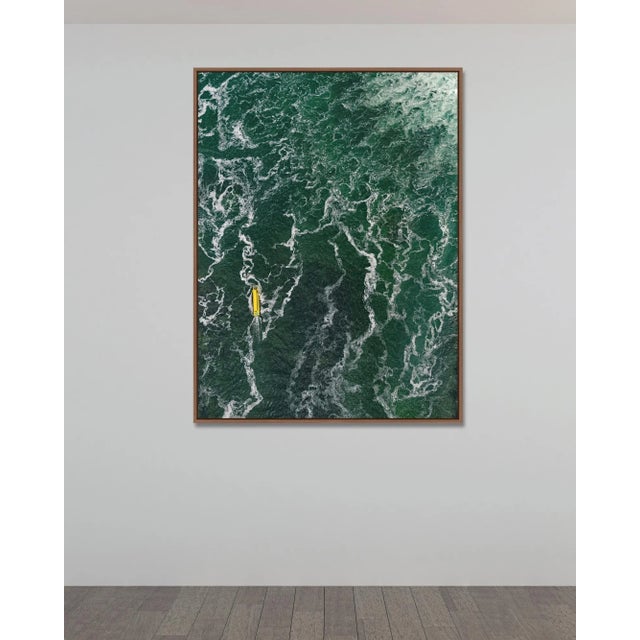 Contemporary "AV_Rheinfall_004" Contemporary Aerial View Limited Edition Photograph by Bernhard Lang For Sale - Image 3 of 5