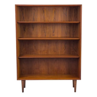 Danish Teak Bookcase by Børge Mogensen for Søborg, 1960s For Sale