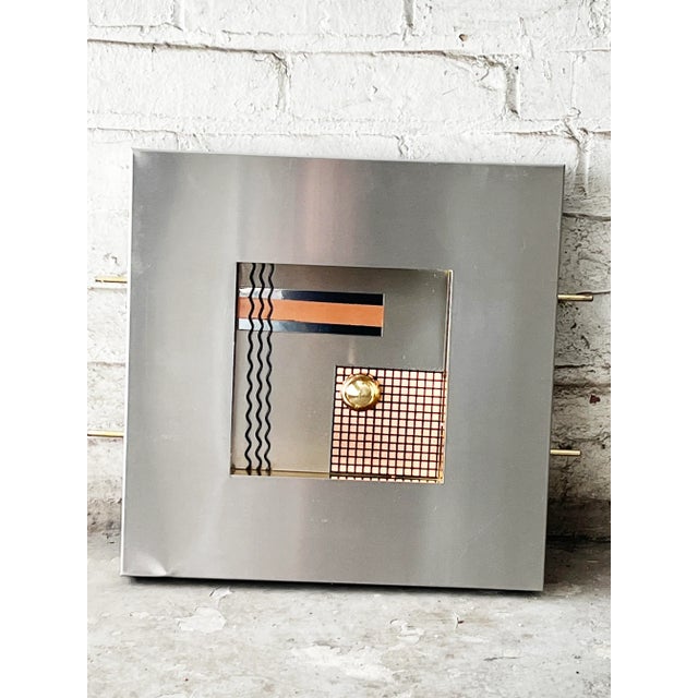 Motivated Seller: 1990s Brutalist Mixed Metal Wall Sculptures Attributed to Curtis Jere - Set of 4 For Sale In Cincinnati - Image 6 of 15