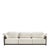 Not Yet Made - Made To Order Dodo White Three-Seater Sofa by Stefano Giovannoni For Sale - Image 5 of 5