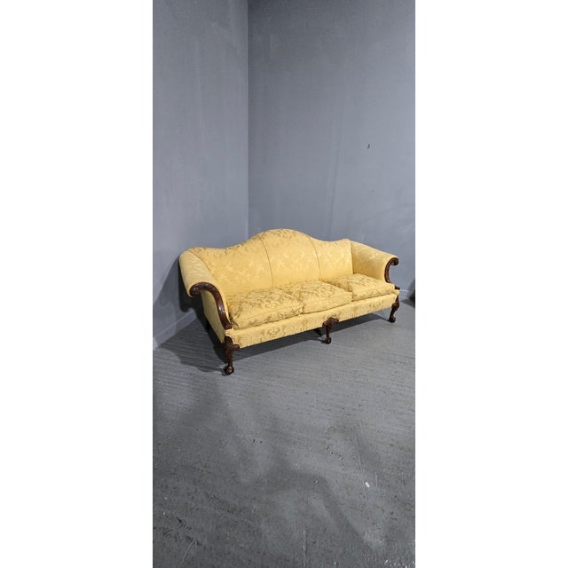 Camel Backed Mahogany Sofa, 1910s For Sale - Image 12 of 18