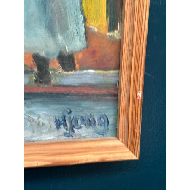 Hendrik De Jong, Familjen (The Family), 1980, Oil on Canvas, Framed For Sale - Image 13 of 18