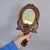 American Antique American Folk Art Horseshoe Wall Mirror With Initials For Sale - Image 3 of 7
