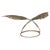 Metal 1970s Carlo Giorgi for Bottega Gadda 'Rabarbaro' Two-Leaf Table Lamp For Sale - Image 7 of 18