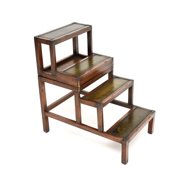 Georgian Metamorphic Library Steps, 1930s For Sale - Image 13 of 13