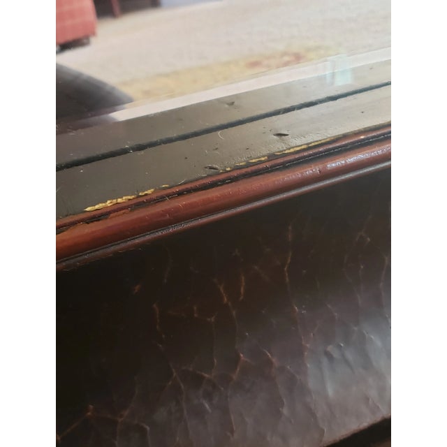 Rustic Large Howard Elliott Collection Decorative Mirror For Sale - Image 3 of 12