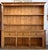Wonderful large 19th century English pine country dresser. The dresser/cupboard is surmounted by an oversized plate rack...